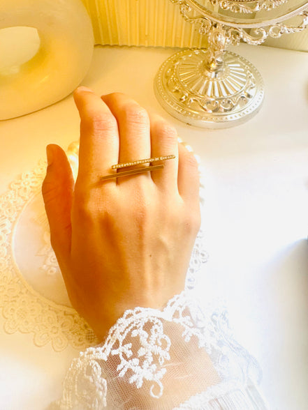 Ruler ring free size 