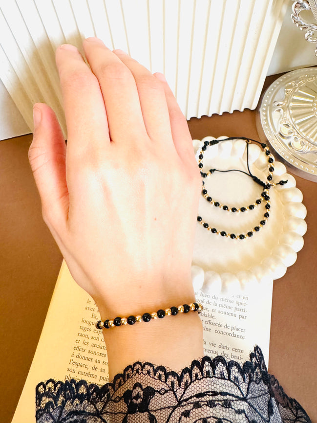 Free size beads bracelet