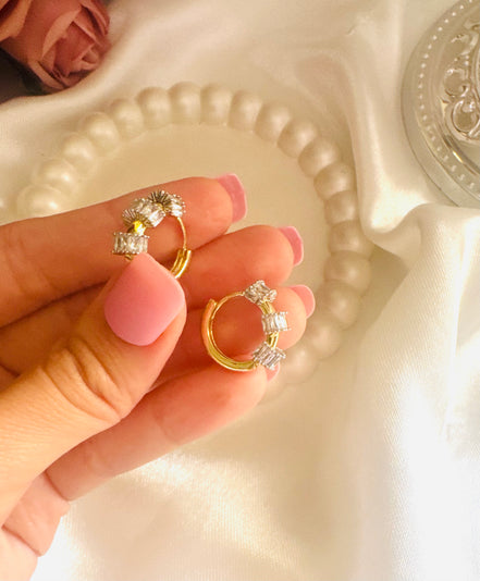 Trendy struss earring