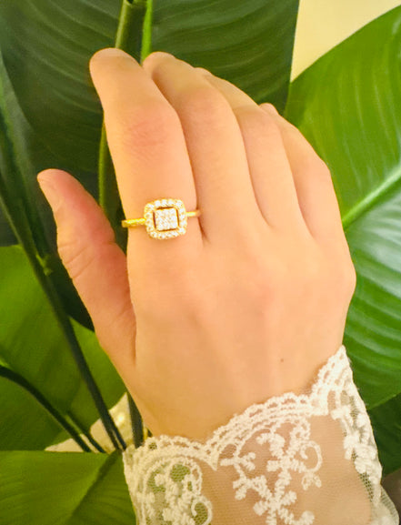 Lazordy ring free size
