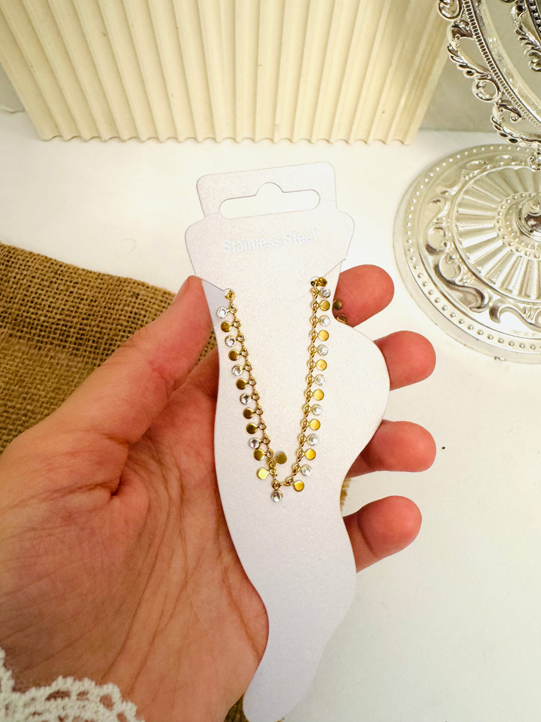 Barq & strus anklet