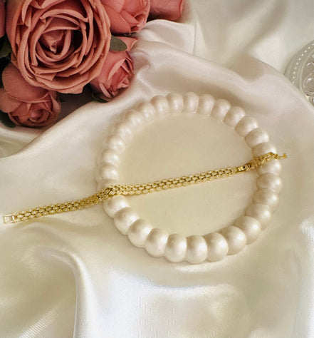 Fancy zircon bracelet