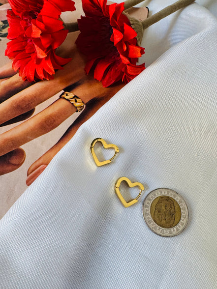 Heart earring