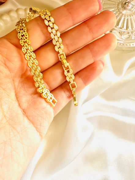 Fancy zircon bracelet