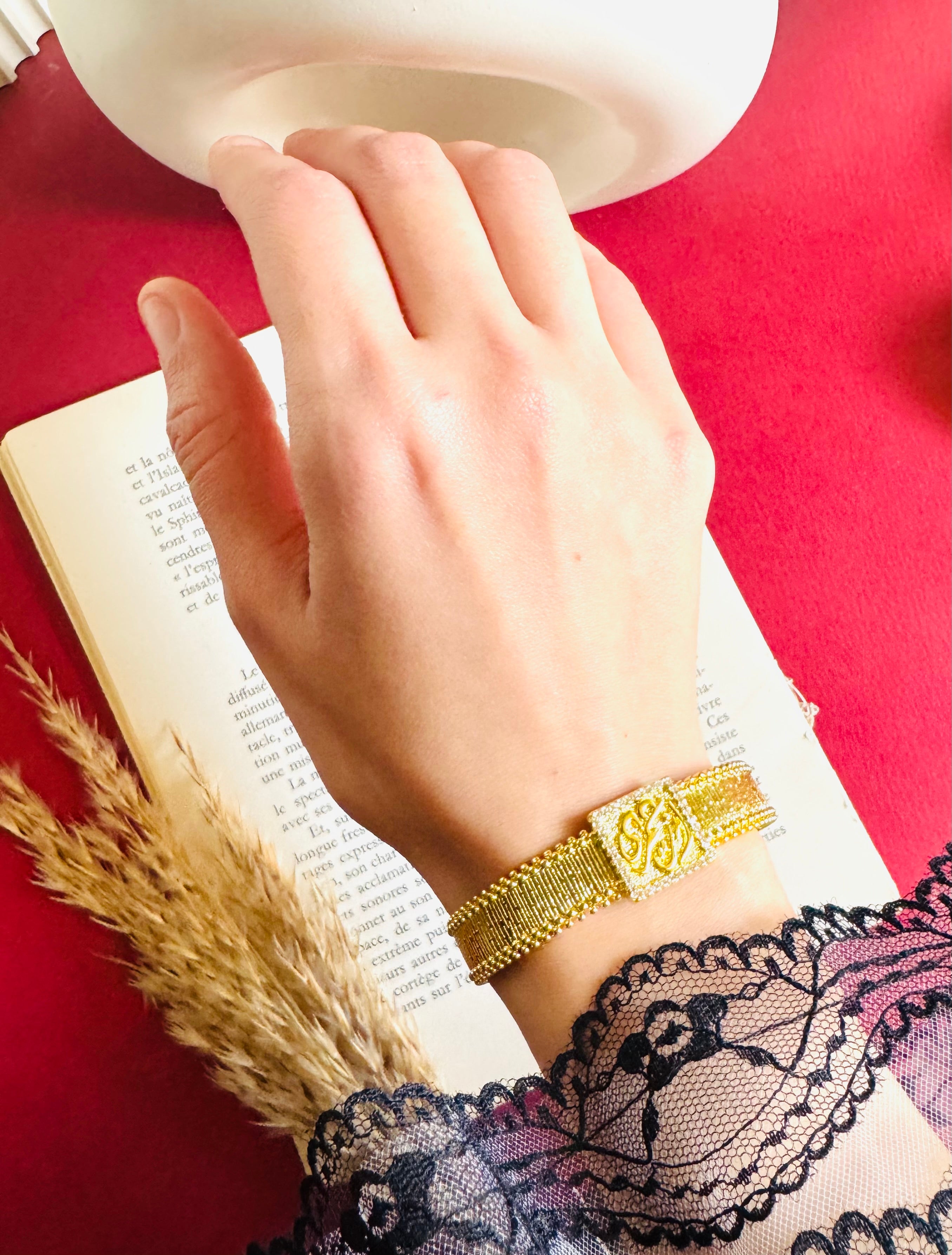 Square Bangle انت عمرى