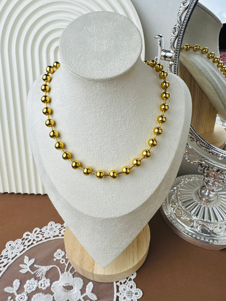 Bubble trendy necklaces