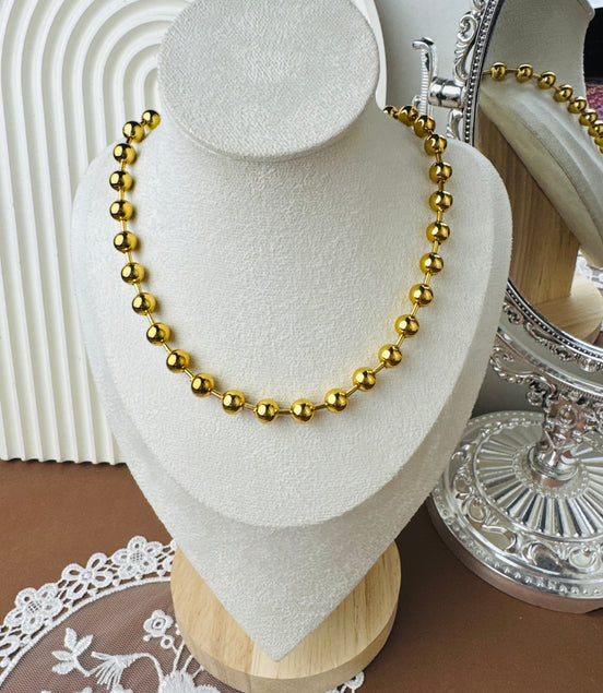 Bubble trendy necklaces