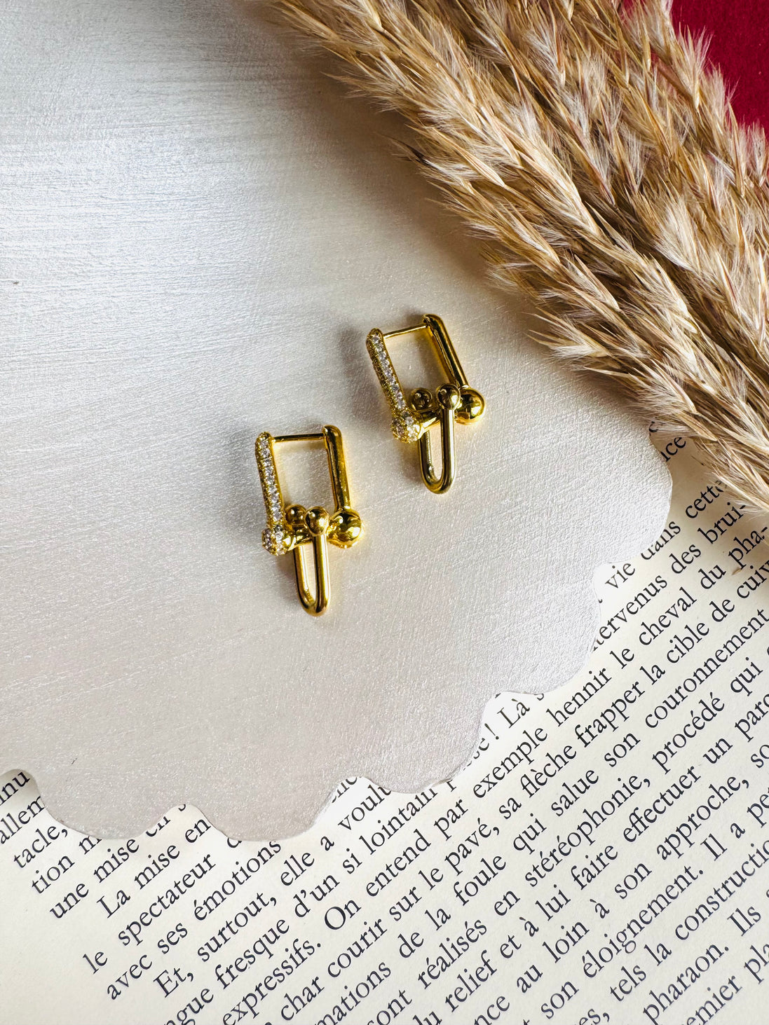 Tefiny zircon earring