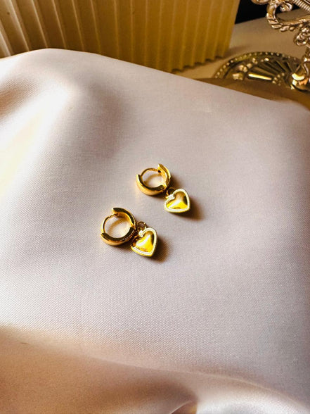 Unique Heart earring