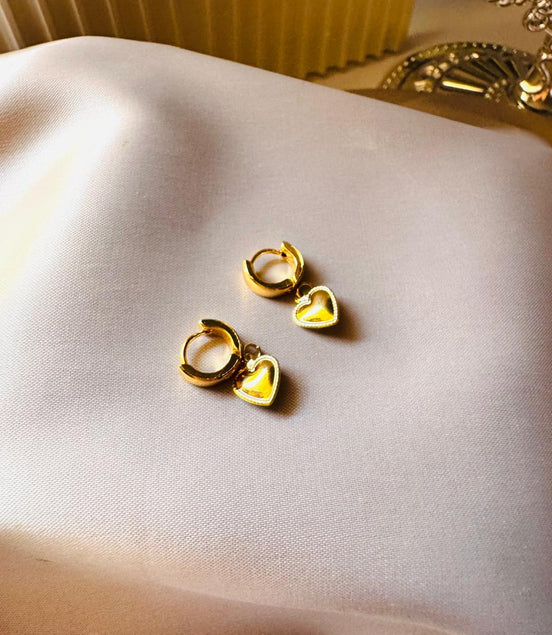 Unique Heart earring