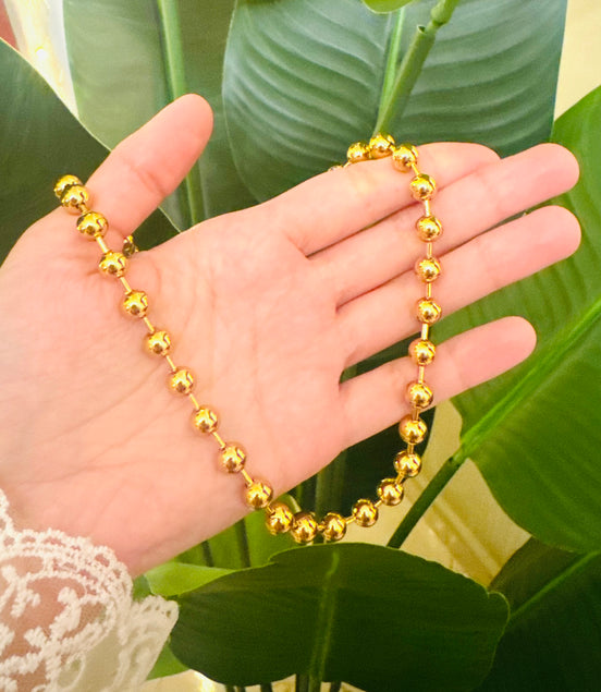 Bubble trendy necklaces