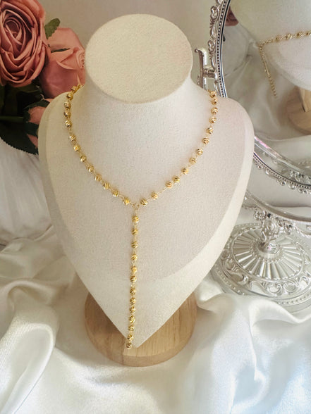 Balls unique long necklace