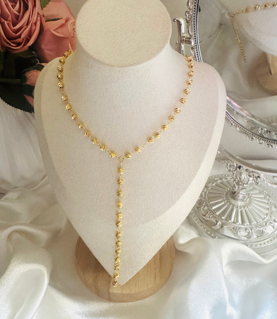Balls unique long necklace