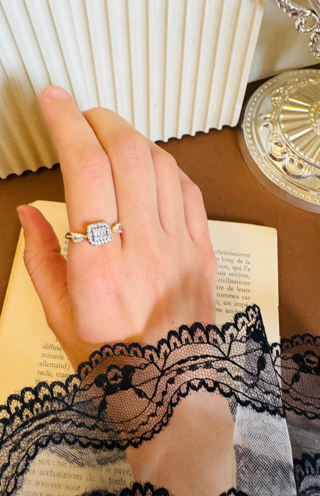 New square ring free size