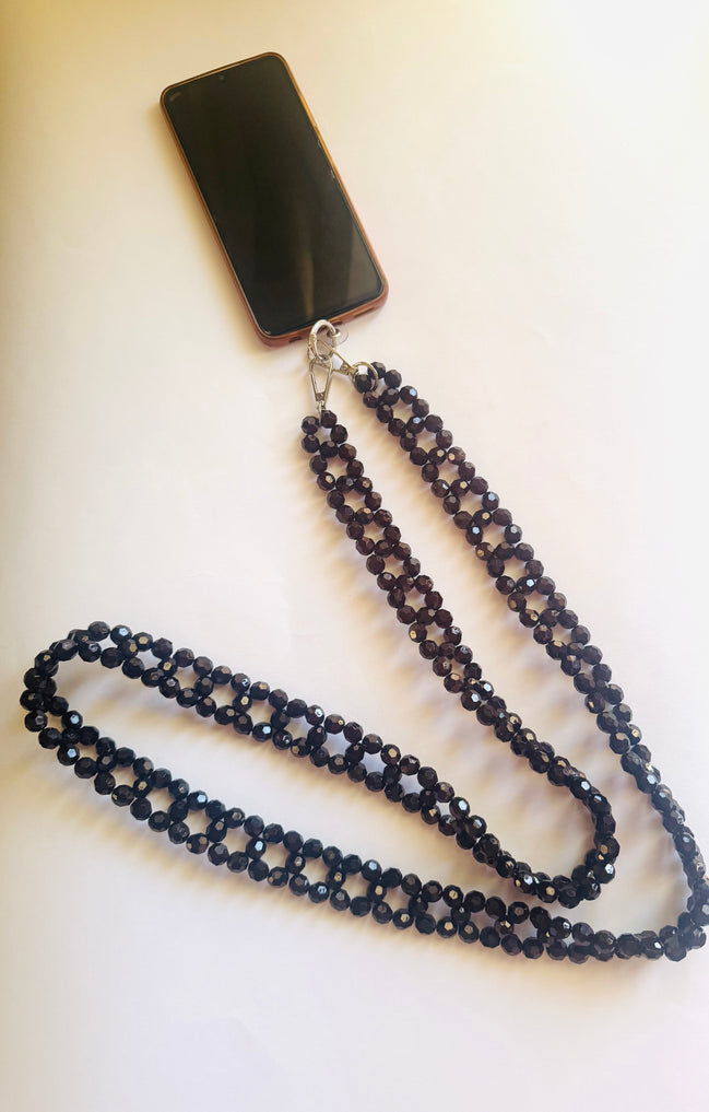 Black bold mobile cord