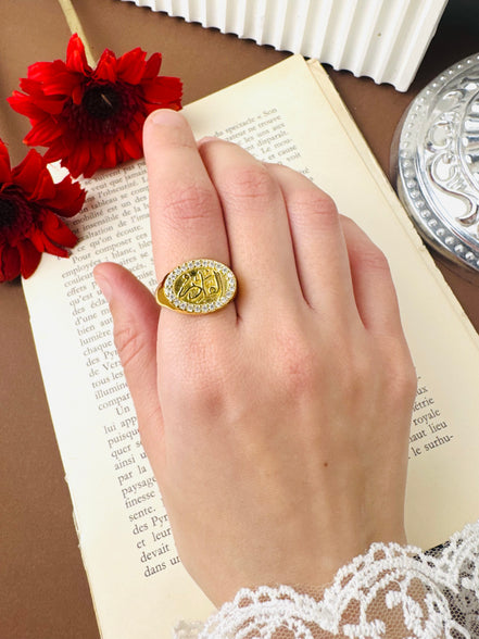 القادر Ring free size