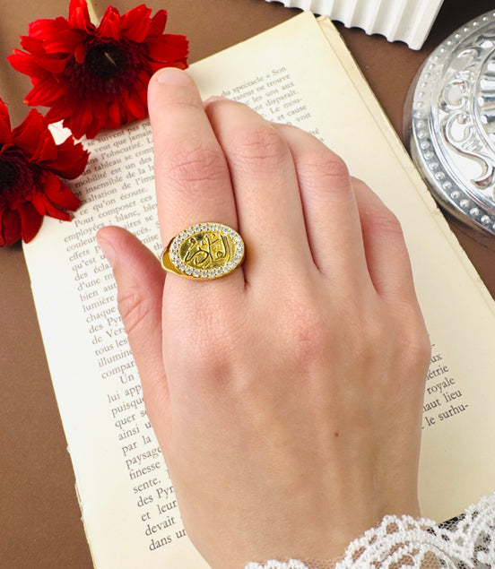 القادر Ring free size