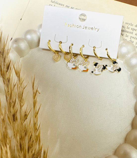 Disney 2 set earrings