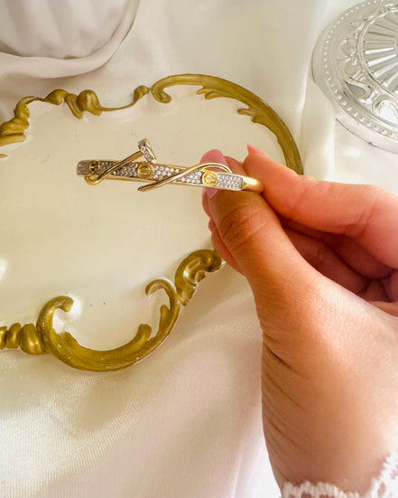 Pin carteir zircon bangle