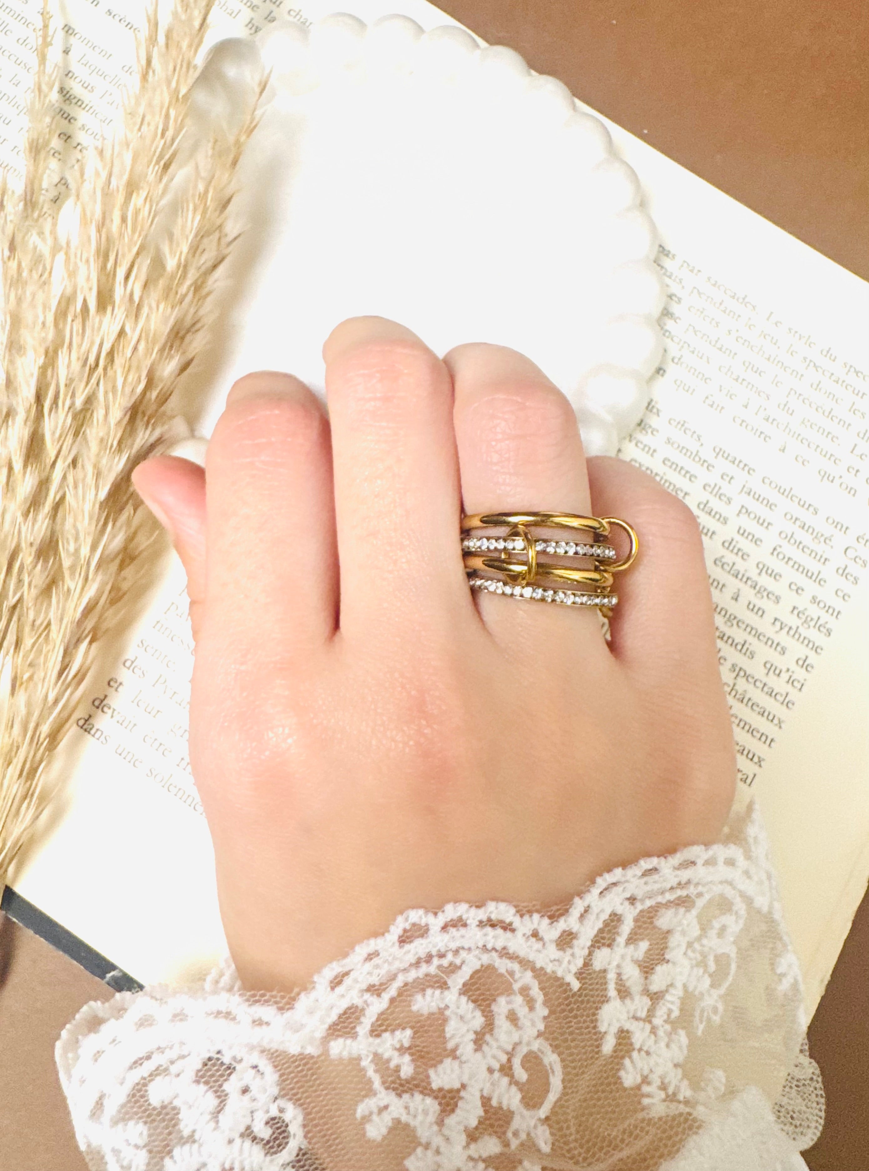 Four layer ring