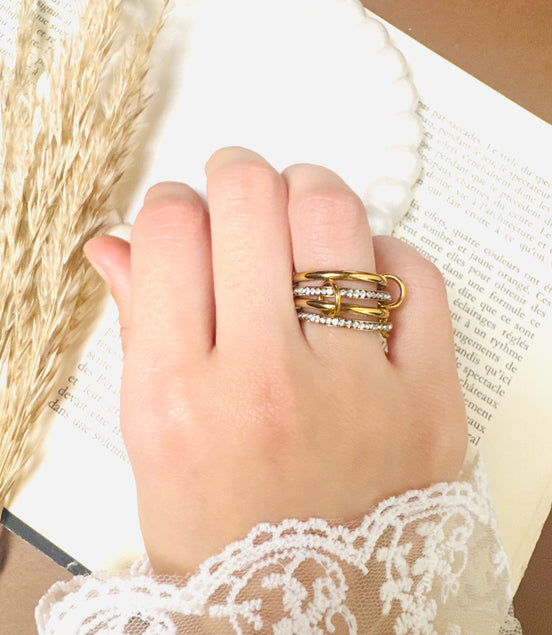 Four layer ring