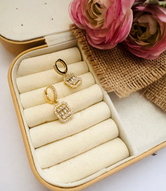 Lazordy square earring