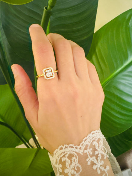 Lazordy bubble ring free size