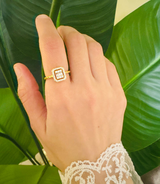 Lazordy bubble ring free size