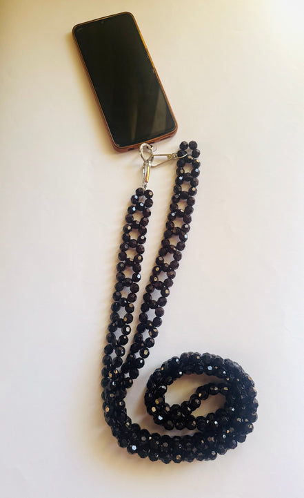 Black bold mobile cord