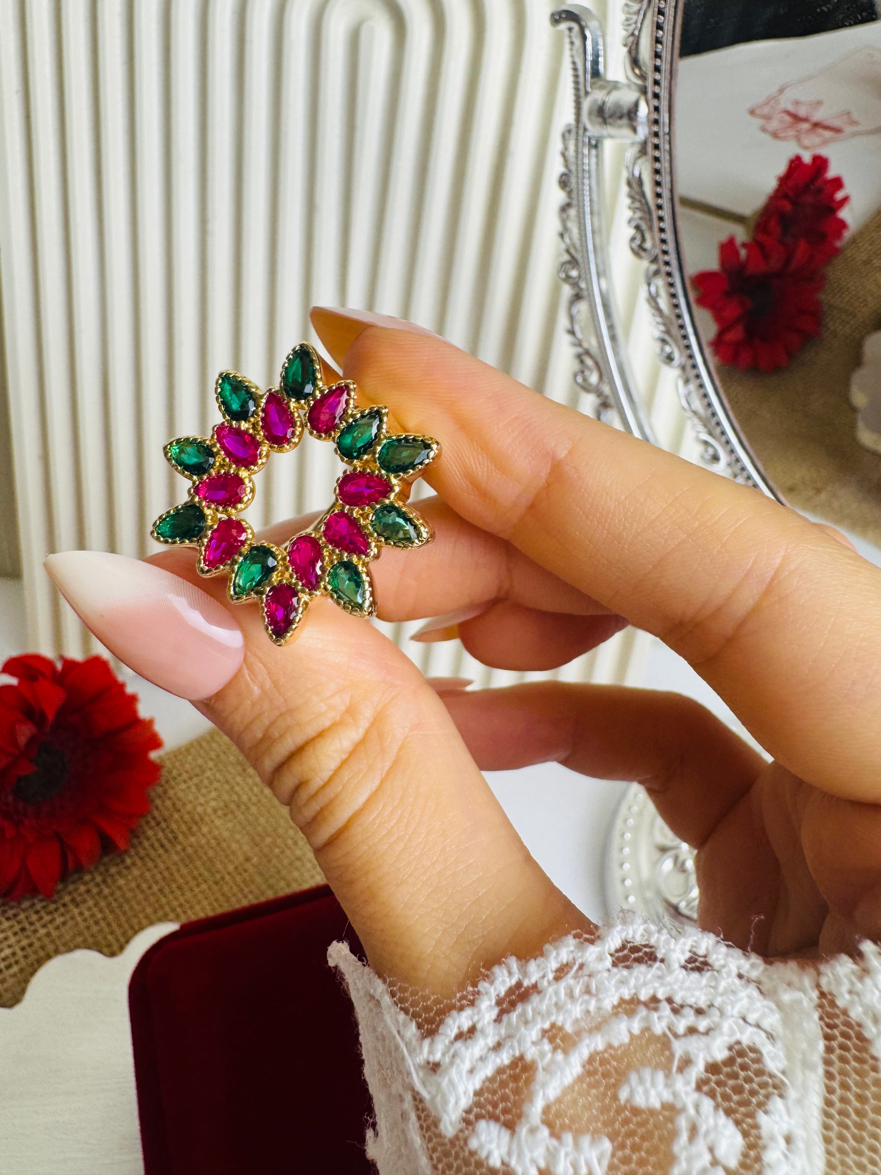 Flower ring