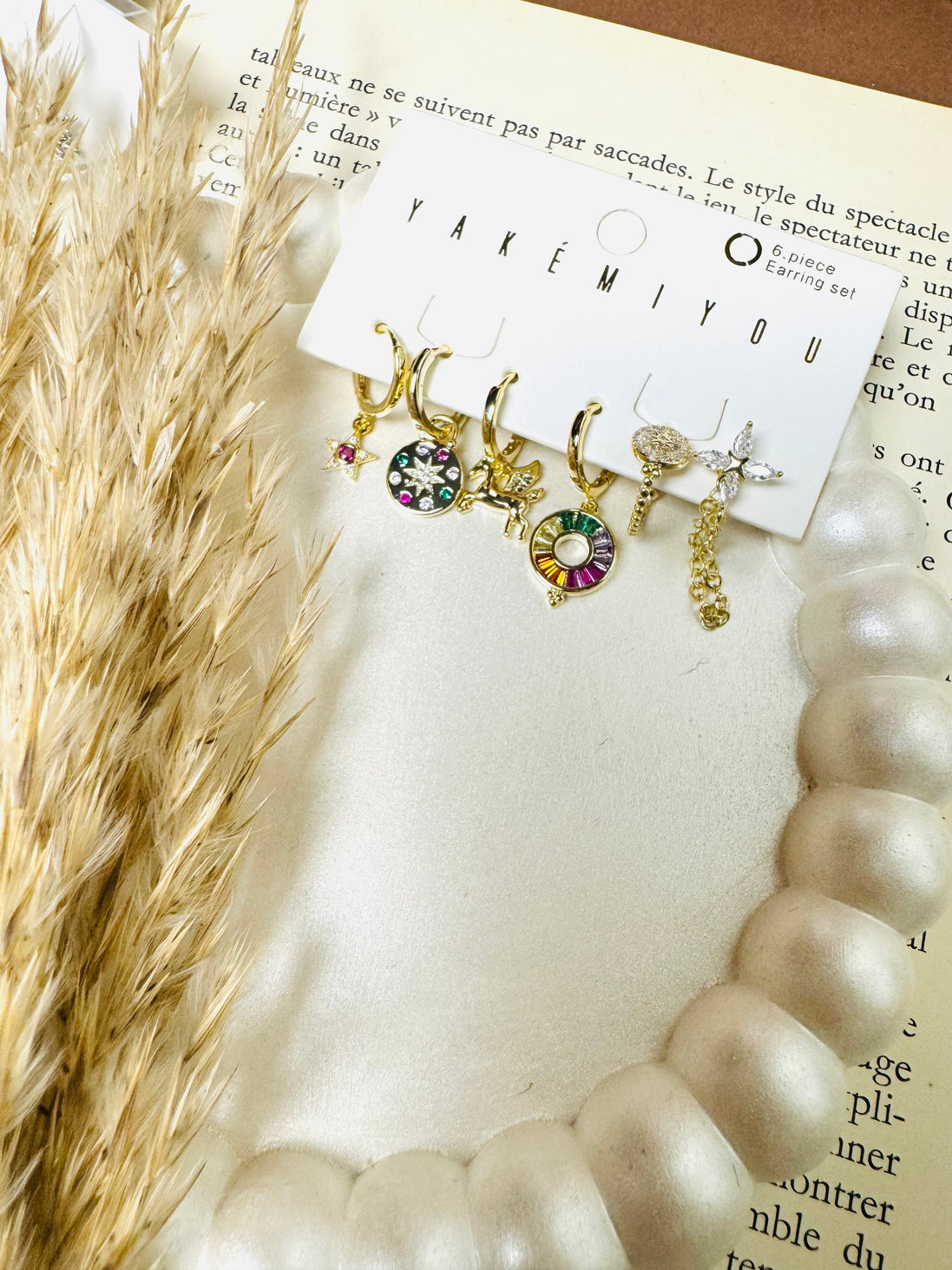 Rainbow set earring