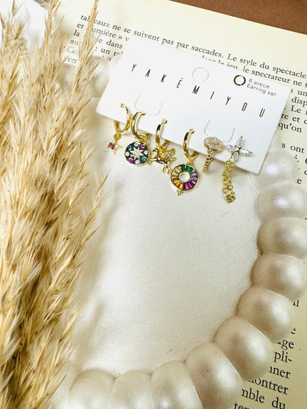 Rainbow set earring
