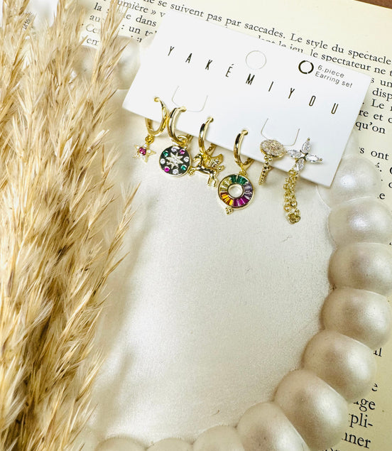 Rainbow set earring