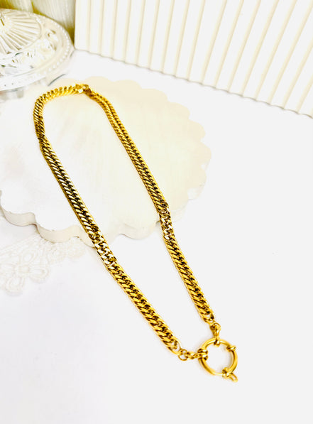 Lock necklace (45cm)