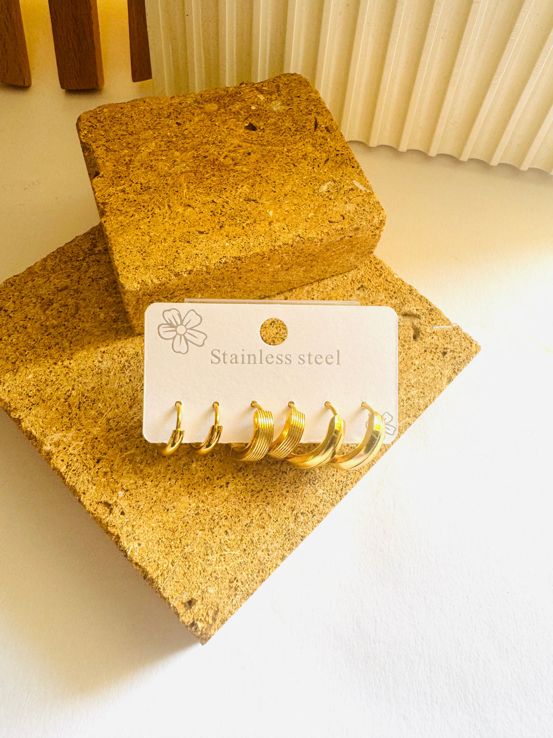 New ring earring set