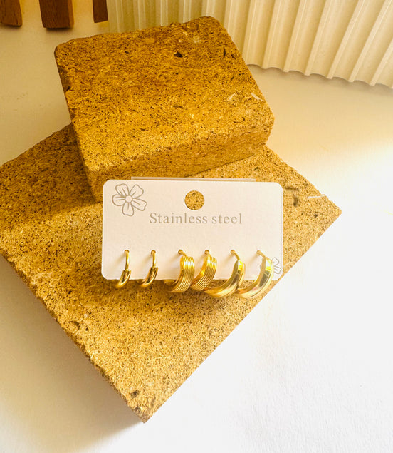 New ring earring set