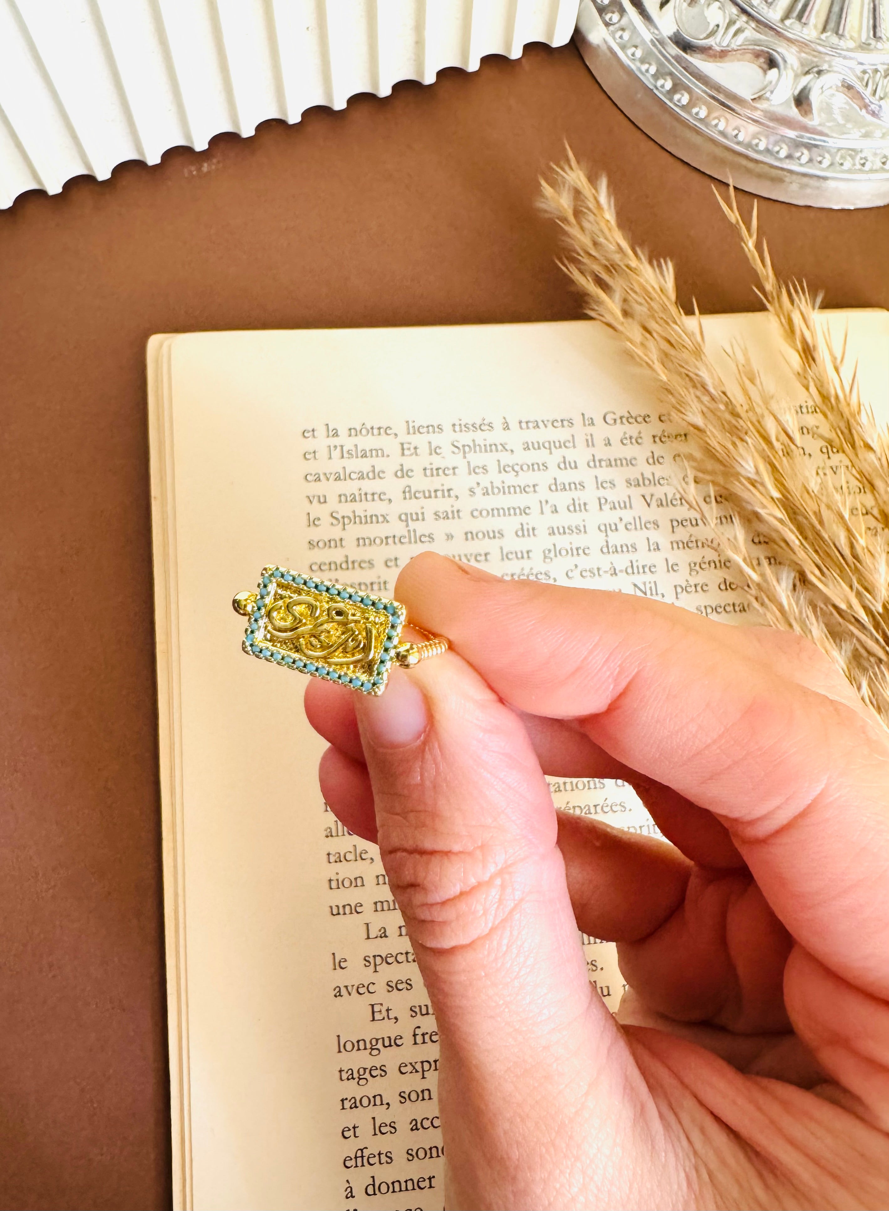 Free size  انت عمرى ring