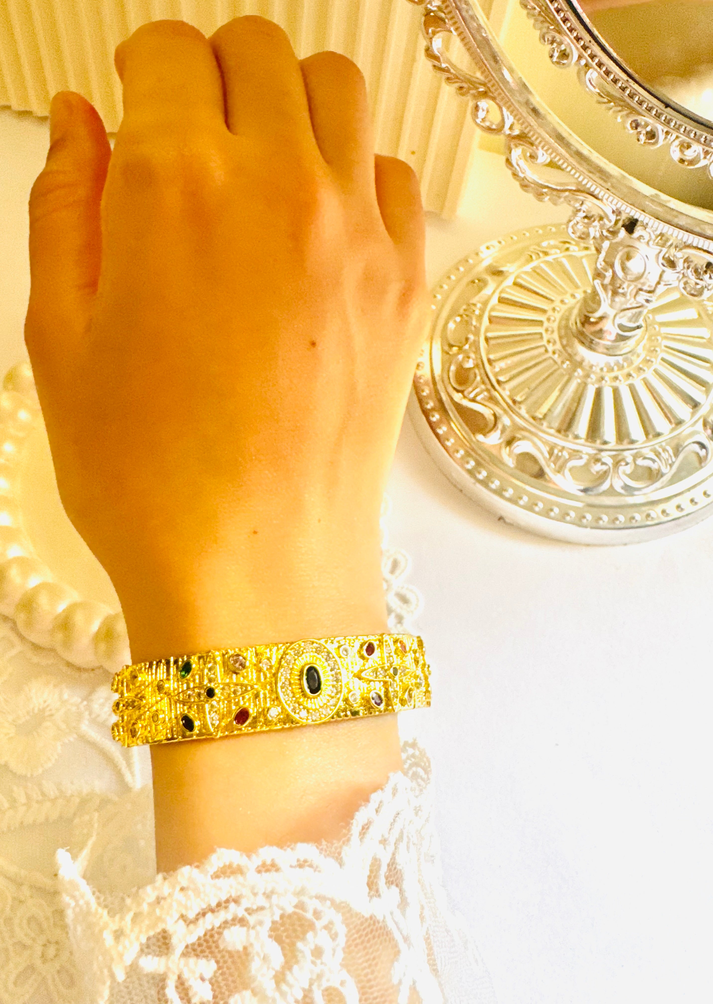 Colorful Italian bangle