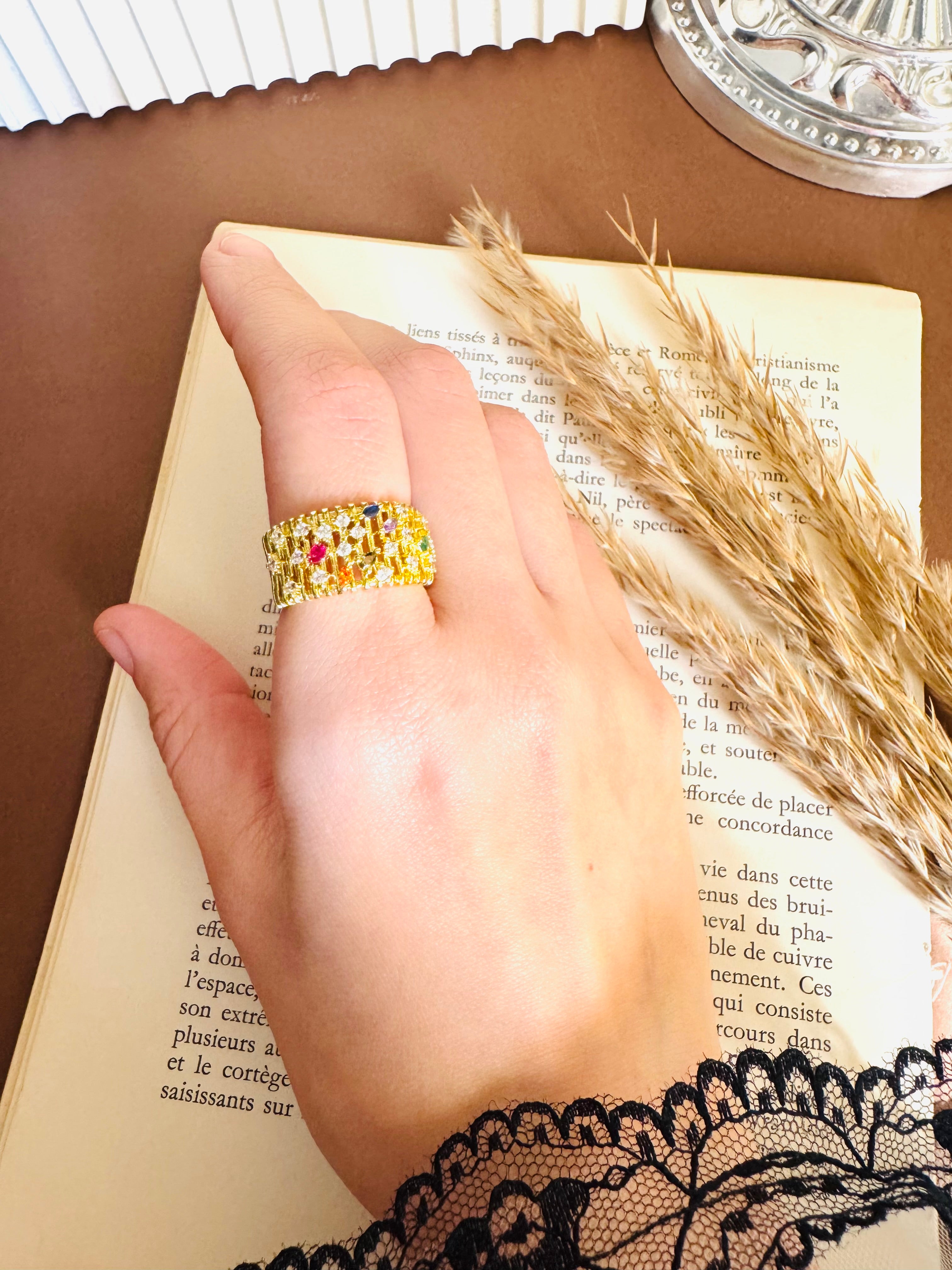 Doted Ring free size