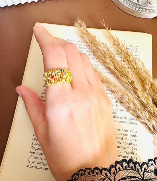 Doted Ring free size