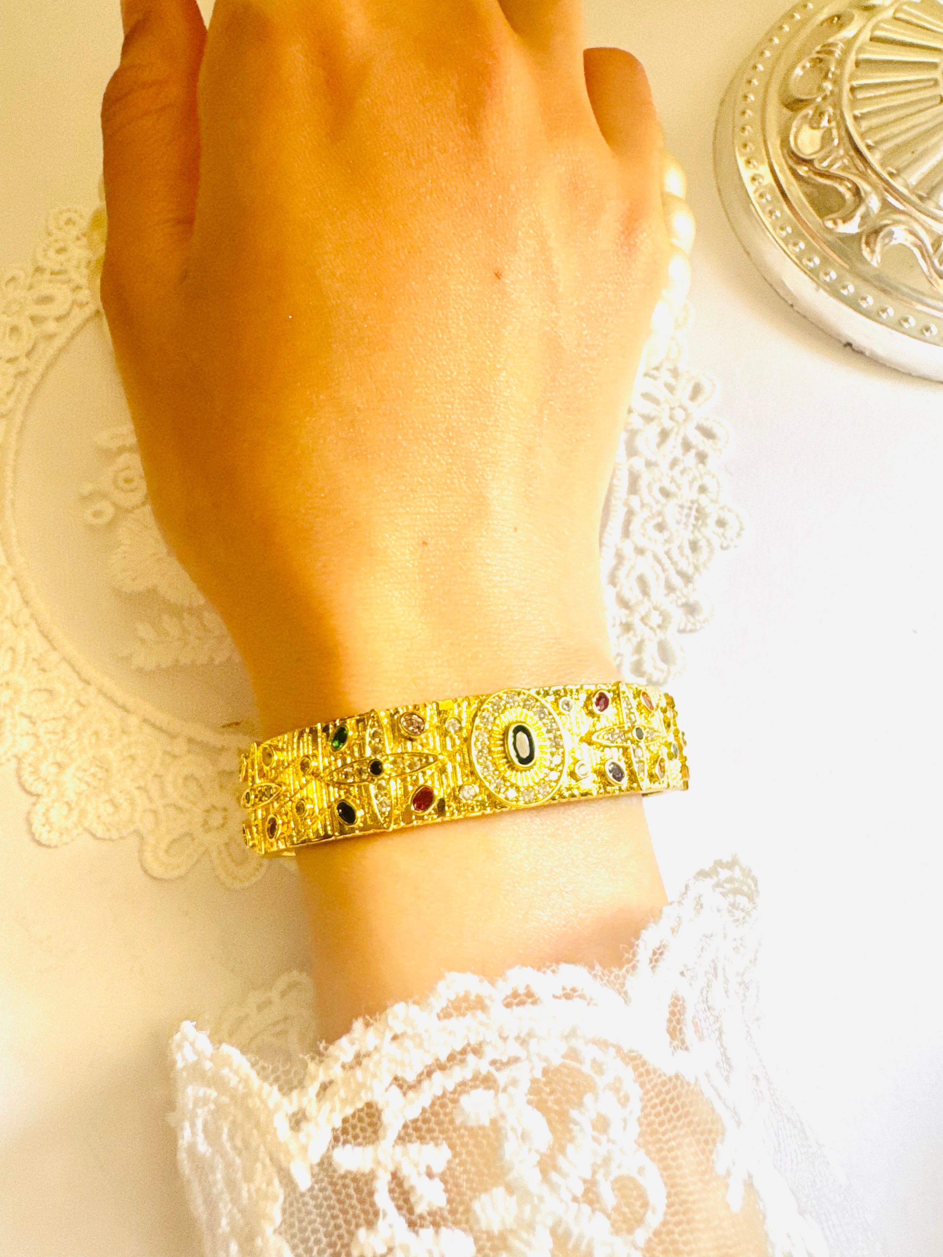 Colorful Italian bangle
