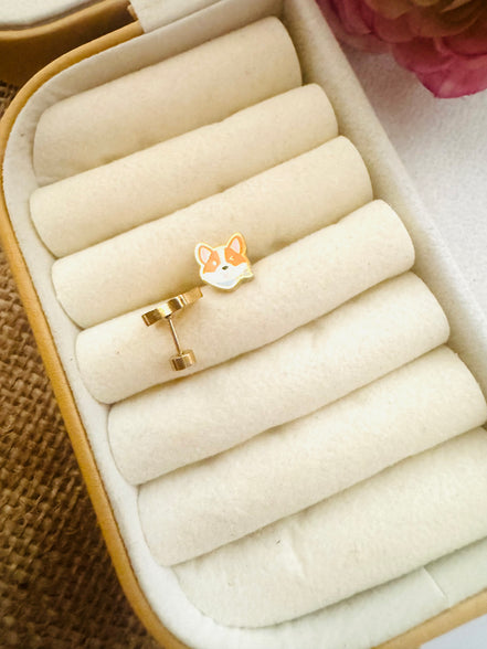 Fox earring fatback