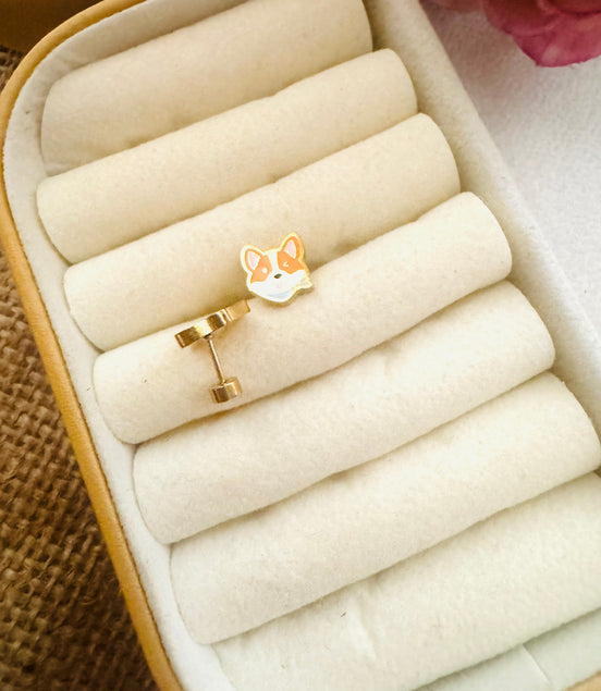 Fox earring fatback