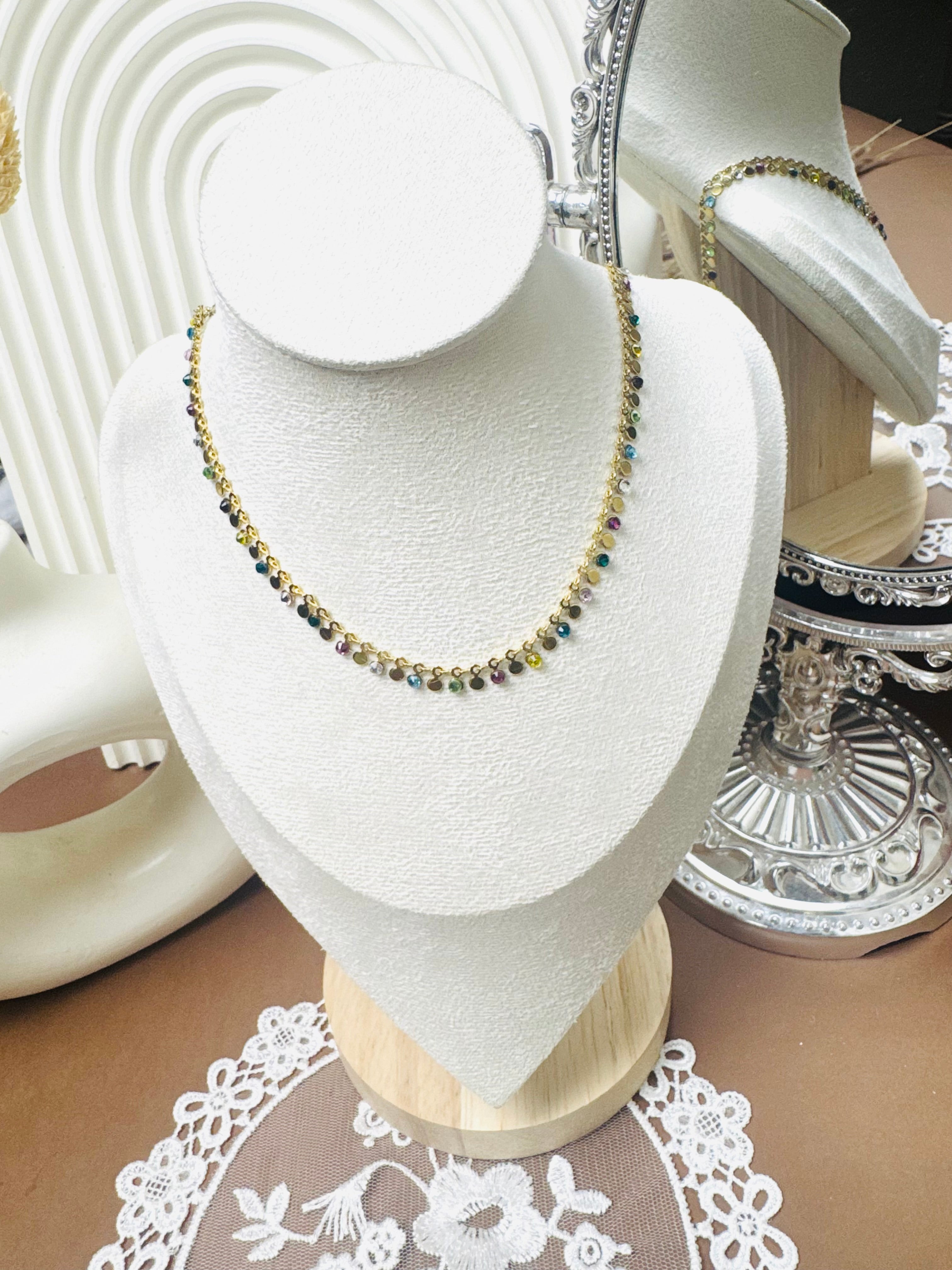 Rainbow Barq necklace