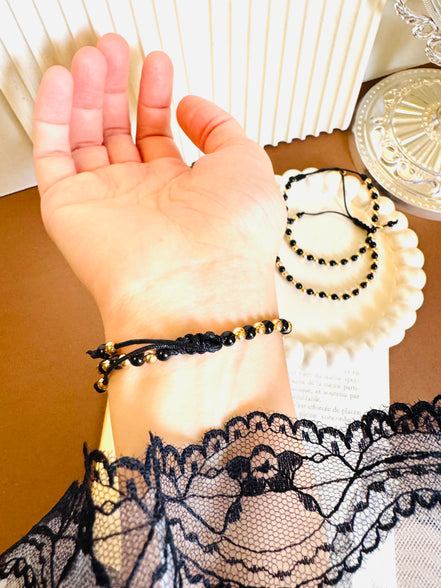 Free size beads bracelet