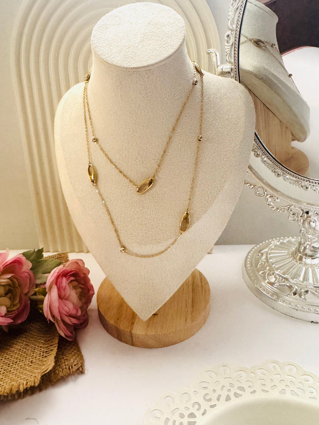 Over long necklace