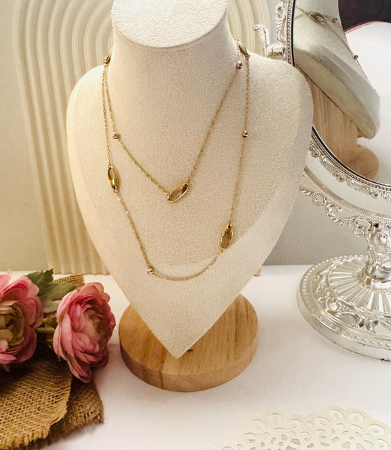 Over long necklace