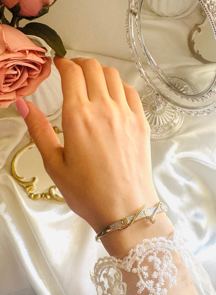 Pin carteir zircon bangle