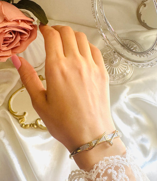 Pin carteir zircon bangle