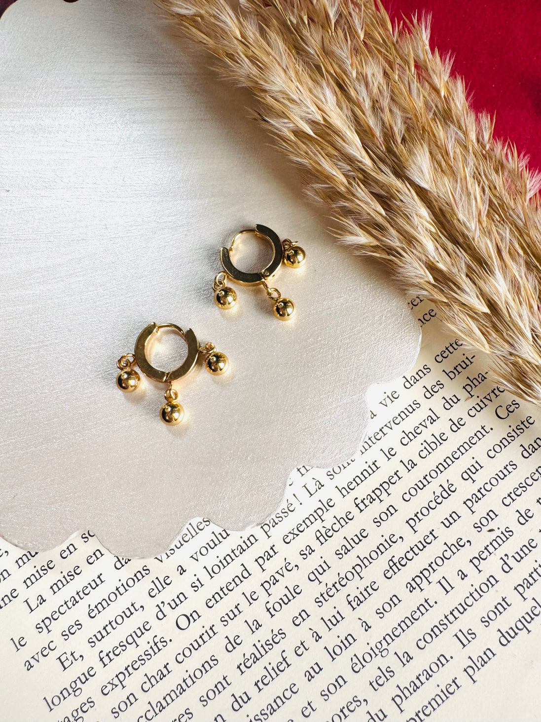3 Balls earring